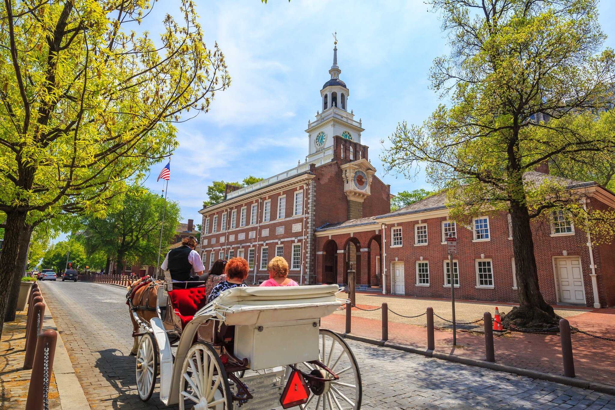 Philadelphia’s Independence Hall is where the US Constitution was signed in 1787 © f11photo / Shutterstock