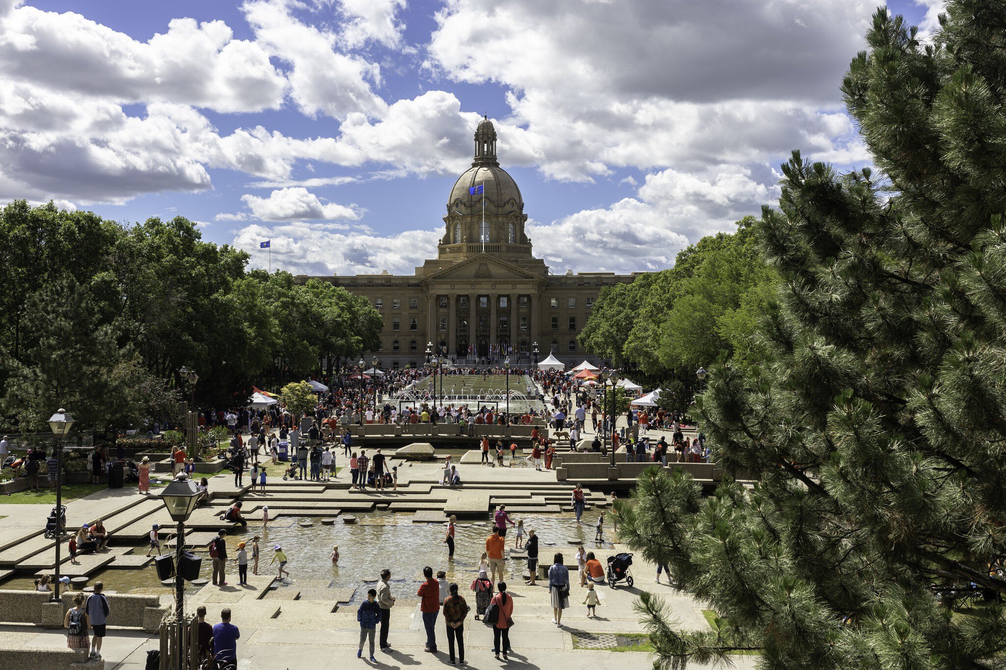Edmonton, Alberta, Canada - July 1st, 2018: People gathering in front of the Alberta Legislature Building, enjoying Canada Day
1152837979
CLEARED FOR DIGITAL USE ONLY -