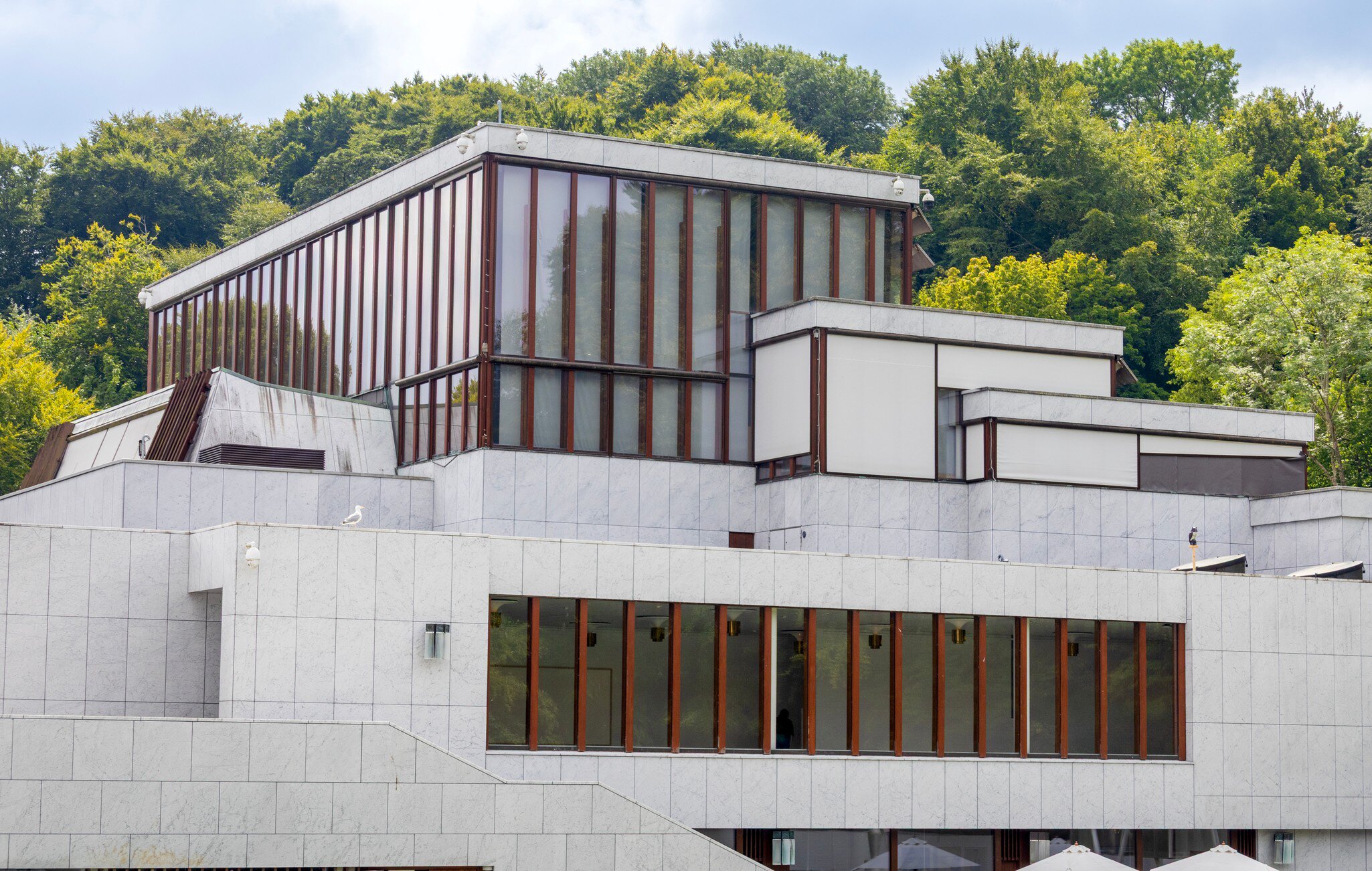 Facade of the Kunsten Museum of Modern Art, Aalborg, Denmark