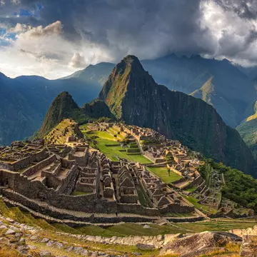 Macchu Pichu sunset