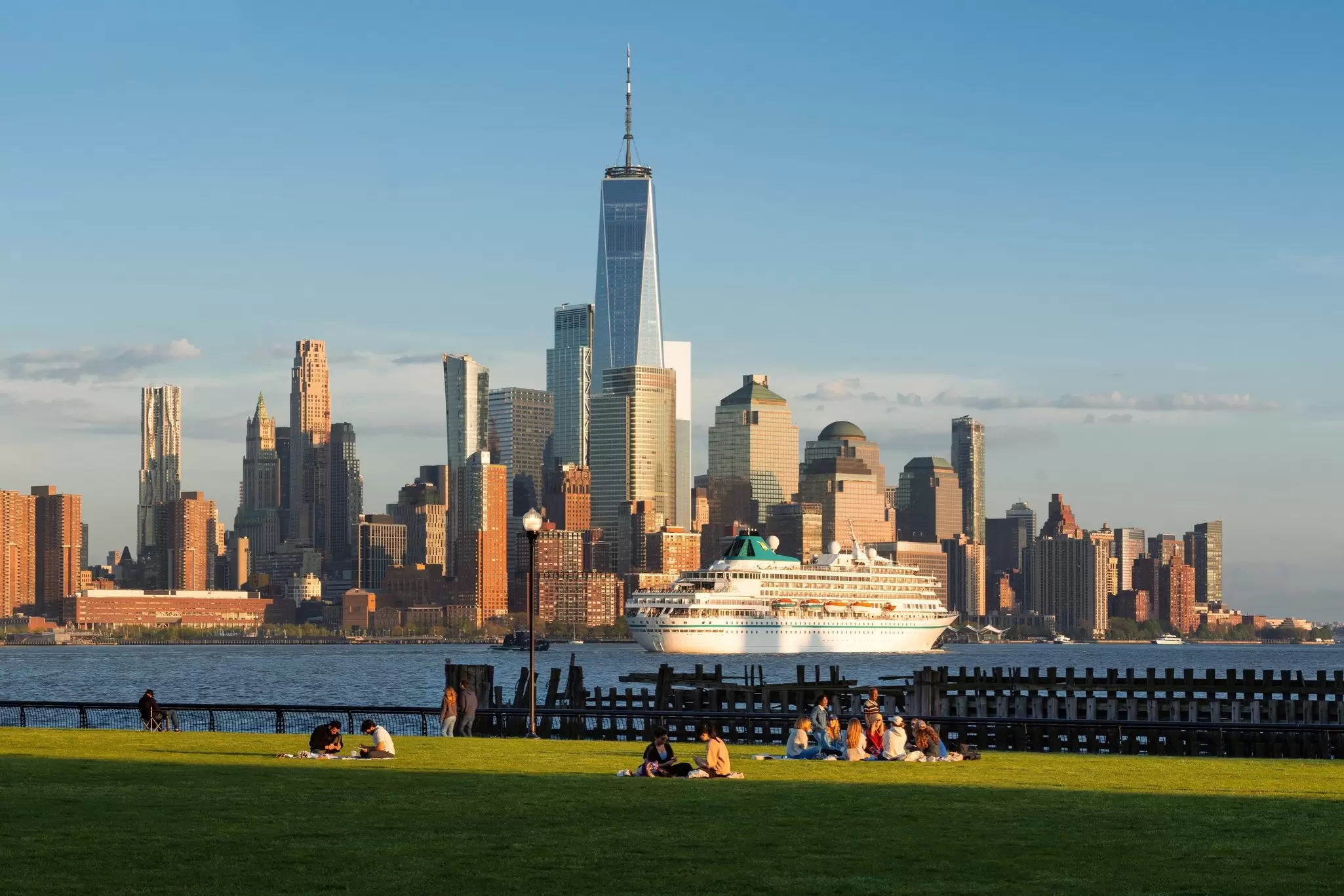 New York City from Hoboken, New Jersey. Francois Roux/Shutterstock