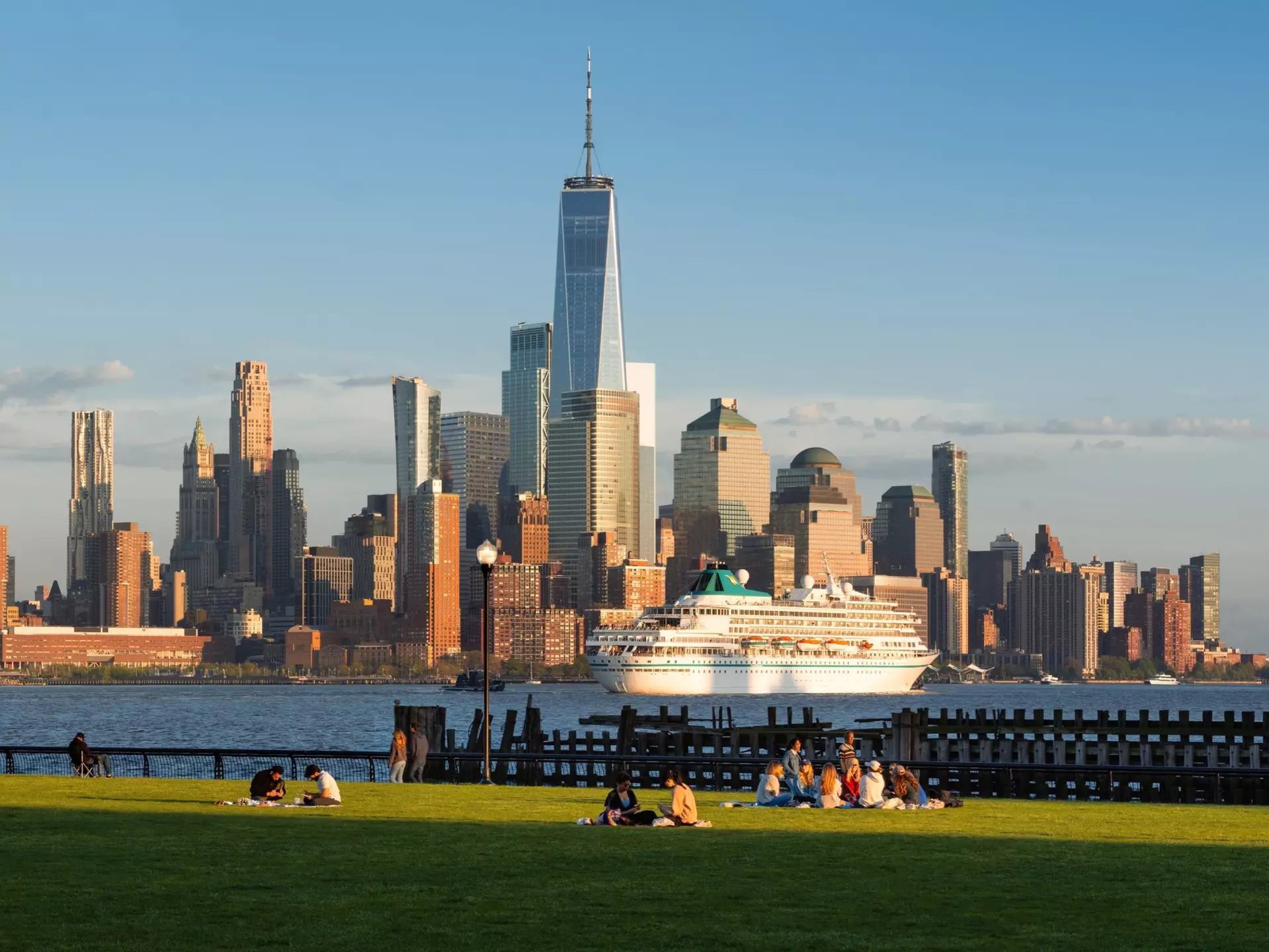 New York City from Hoboken, New Jersey. Francois Roux/Shutterstock
