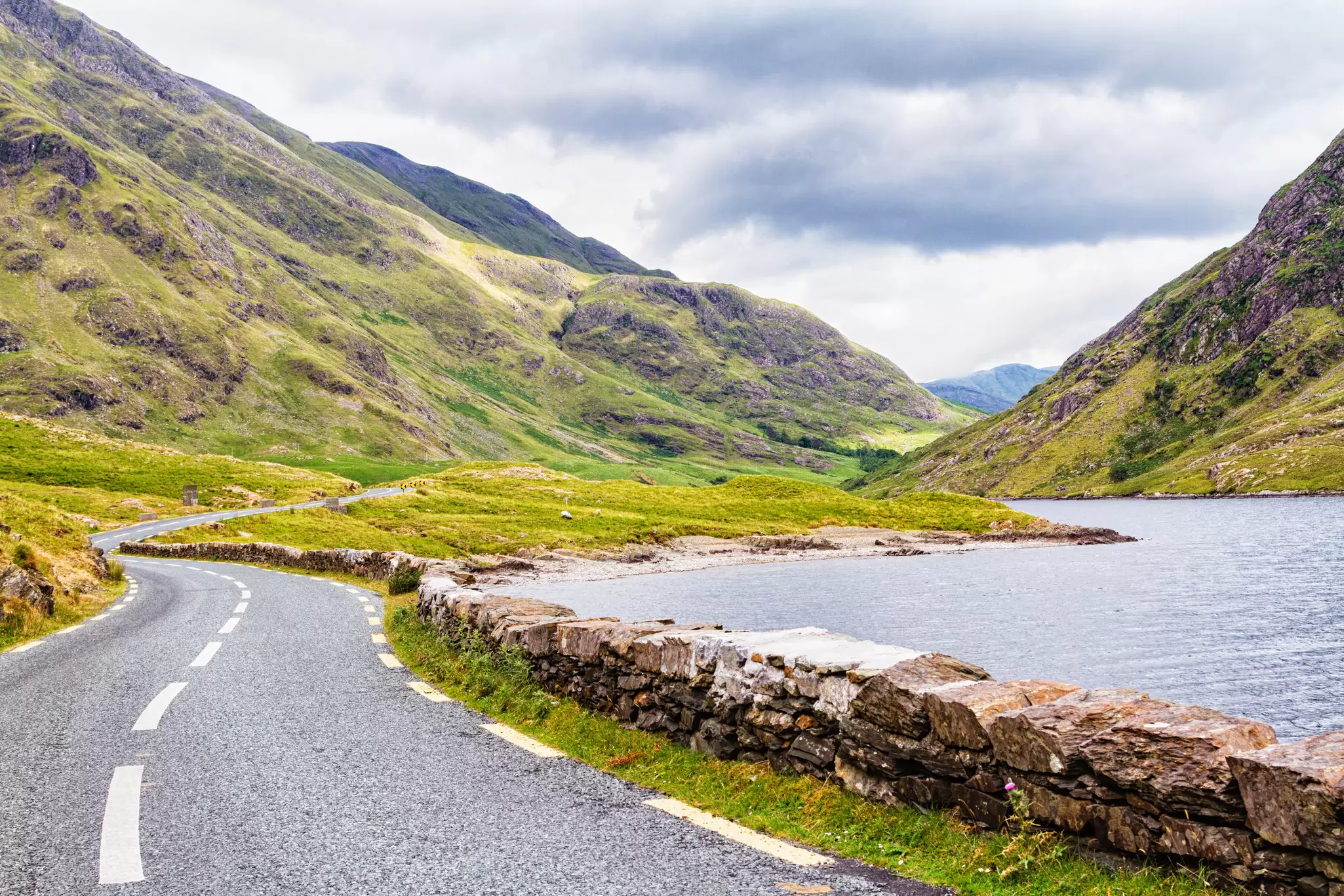 Scenic view of Killary Fjord on a lovely, warm and sunny summer day in county Galway, Ireland, License Type: media, Download Time: 2026-04-16T14:38:37.000Z, User: katelyn.perry_lonelyplanet, Editorial: false, purchase_order: 56500 - T&R or Kids, job: Bit, client: Bit, other: Katelyn Perry