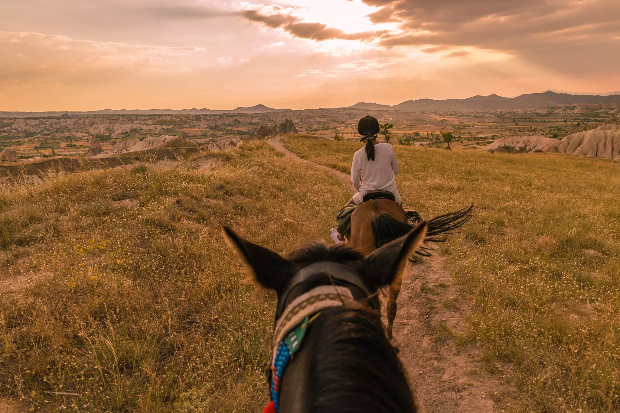 Spring time is perfect for exploring Cappadocia on horseback © fokke baarssen / Shutterstock