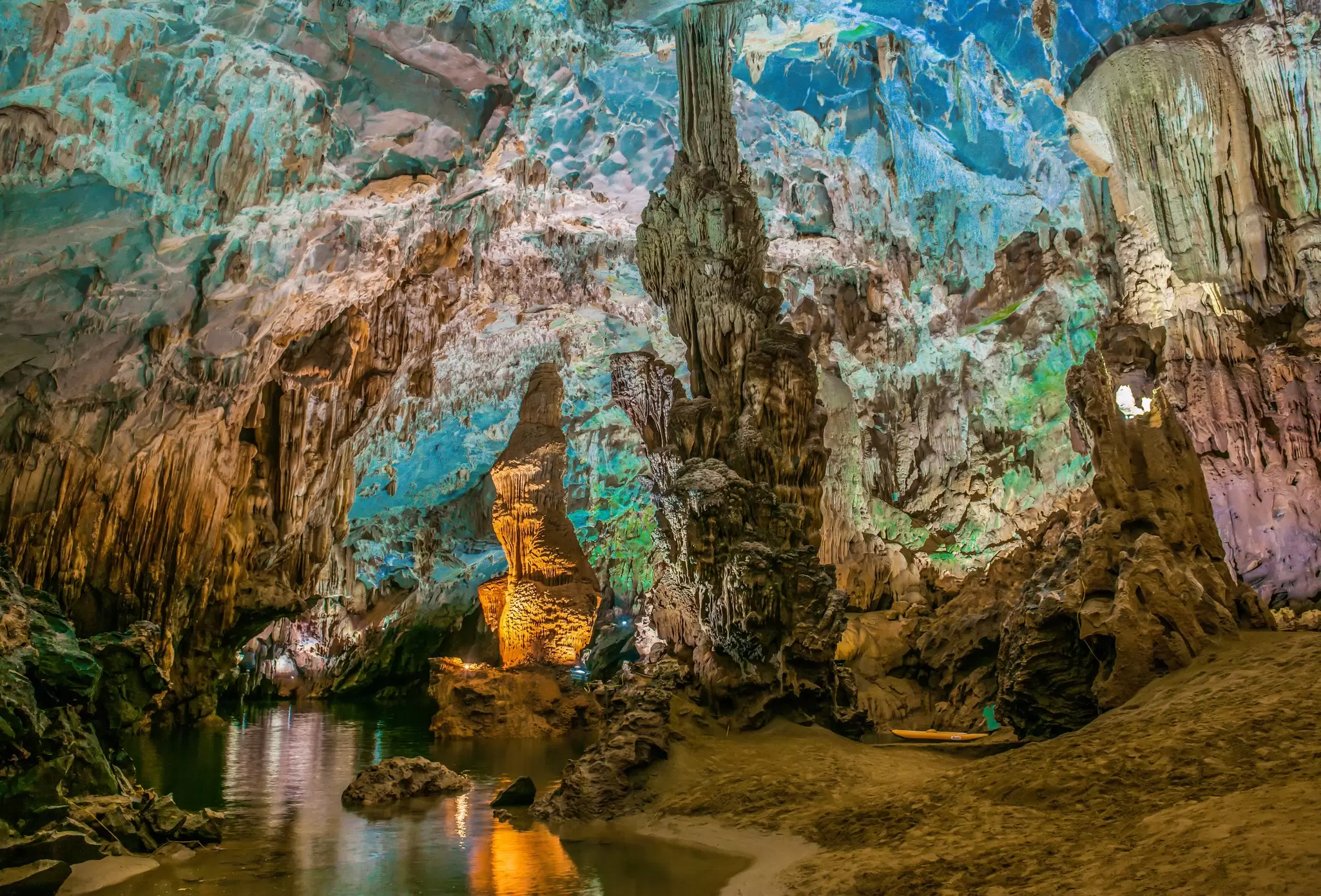 The caves at Phong Nha number among Vietnam’s many surprises for visitors. Thenguyen Van/Shutterstock