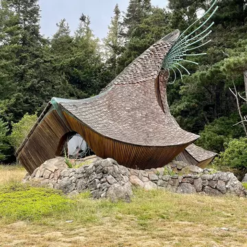 Sea Ranch, CA United States- July 13, 2022: the Sea Ranch Chapel is an unusual architectural landmark created by local artisans using regional materials. A charming place to explore, pray or meditate., License Type: media, Download Time: 2025-11-11T18:06:14.000Z, User: meg3348277, Editorial: true, purchase_order: 56530 - Guidebooks, job: Global Publishing-WIP, client: Lonely Planet 'Journey - Pacific Coast Highway, other: Megan Cassidy