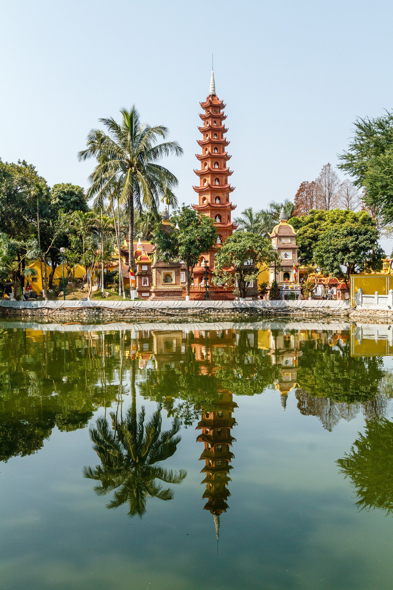 Tran Quoc Pagoda, Hanoi, Vietnam.