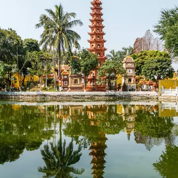 Tran Quoc Pagoda, Hanoi, Vietnam.