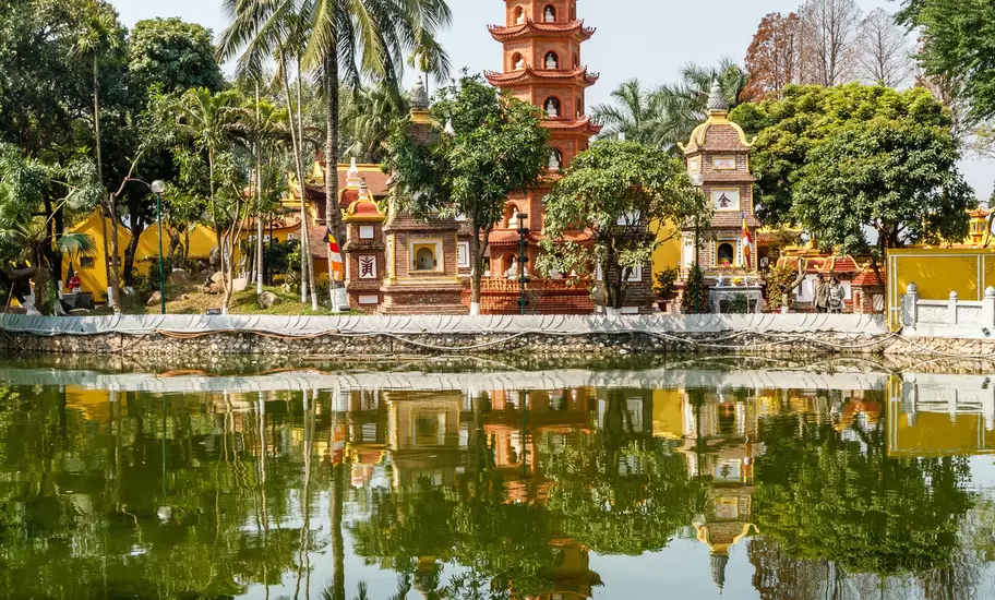 Tran Quoc Pagoda, Hanoi, Vietnam.
