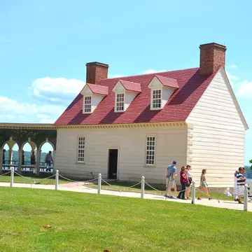 ALEXANDRIA,VA - JUNE 28: George Washington Mount Vernon on June 28, 2014 in Alexandria, VA USA. George Washington Mansion is visited by thousands of people every year.; Shutterstock ID 202385026; your: Bridget Brown; gl: 65050; netsuite: Online Ed...