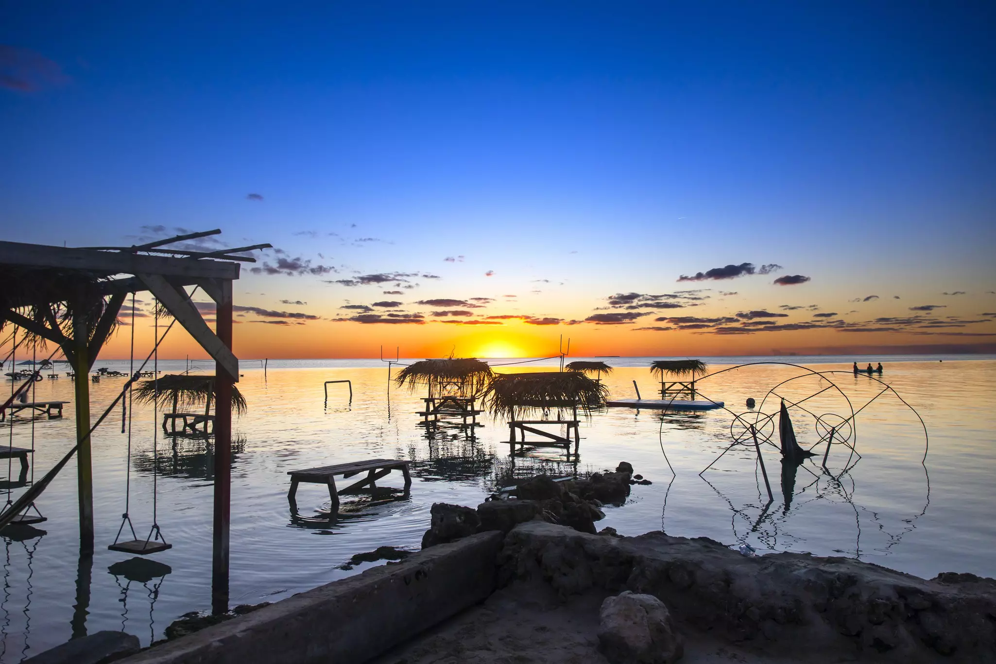 Come to Secret Beach for food, drinks and fun. Matthew Micah Wright/Getty Images