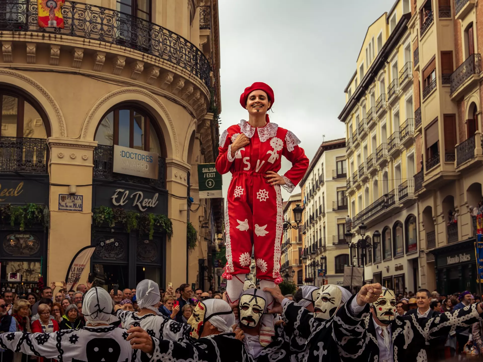 Join the festivities at Fiestas del Pilar in October in Zaragoza. Topillo/Shutterstock