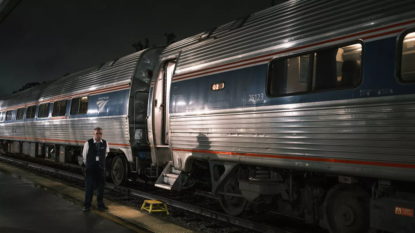 The Amtrak Silver Meteor train to New York City leaves Orlando Station, Florida in the morning © Jeremy Bassetti / Lonely Planet