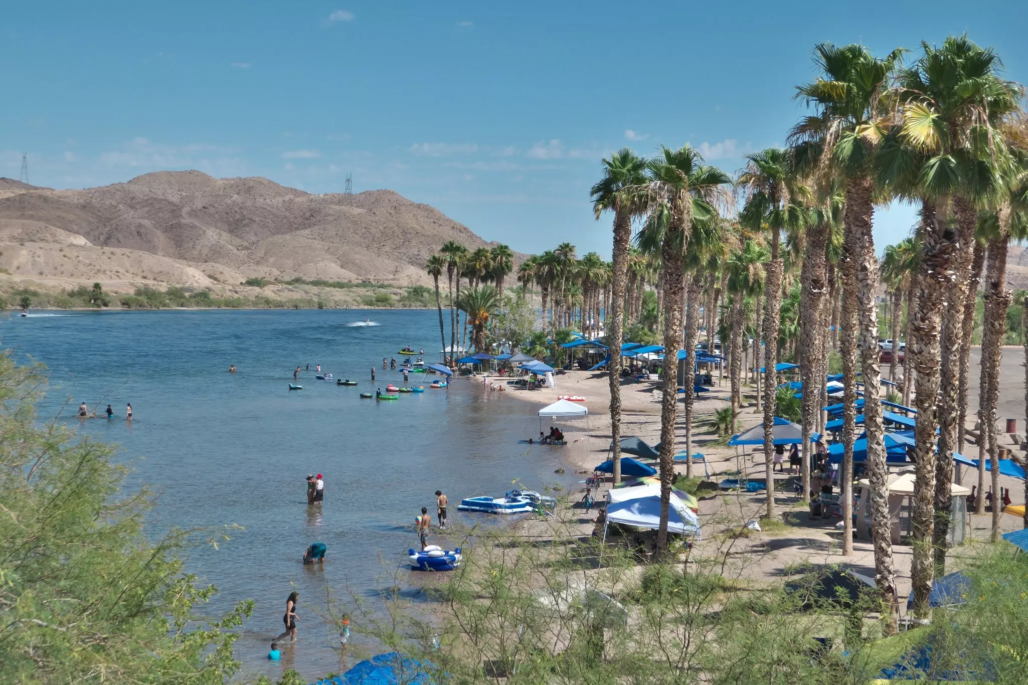 Head to Laughlin to enjoy water sports in the desert, courtesy of the Colorado River © Christophe Klebert / Shutterstock