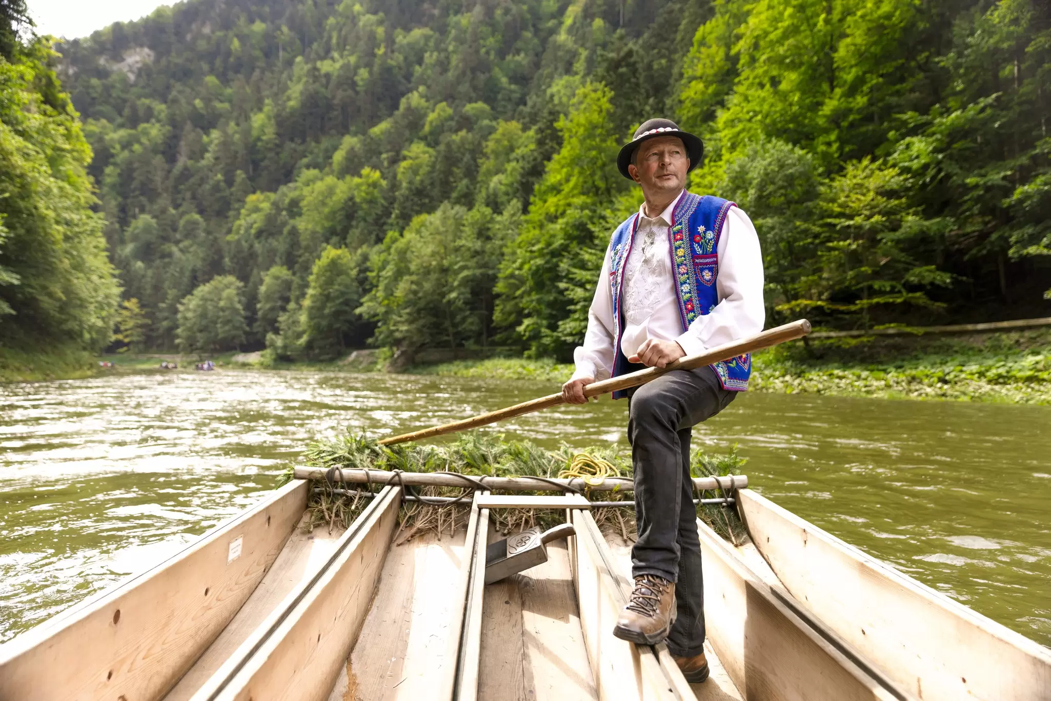 A rafting expedition through the Dunajec River Gorge is a great day trip from Krakow © Sourland Studios/Lonely Planet