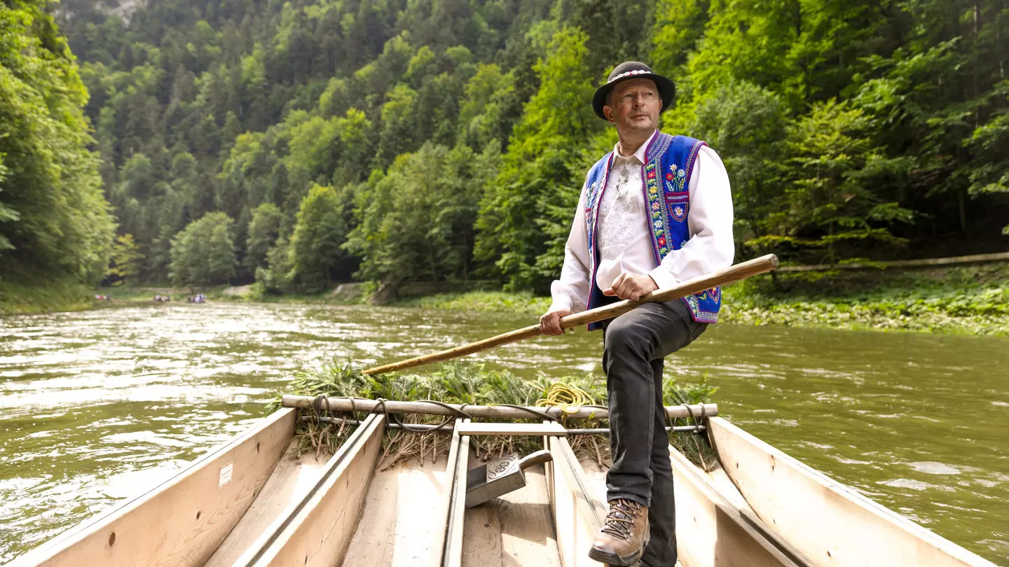 A rafting expedition through the Dunajec River Gorge is a great day trip from Krakow © Sourland Studios/Lonely Planet