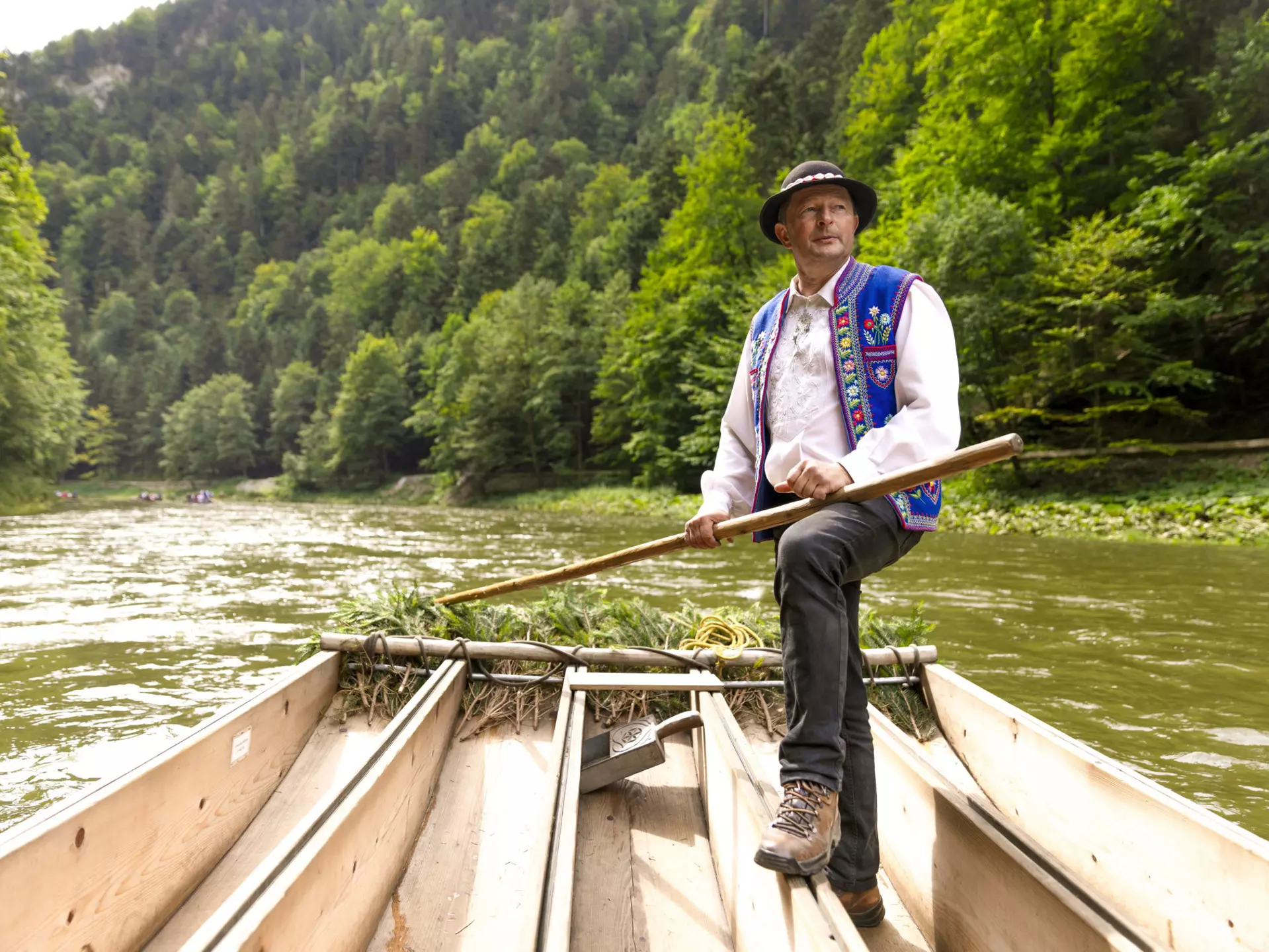 A rafting expedition through the Dunajec River Gorge is a great day trip from Krakow © Sourland Studios/Lonely Planet