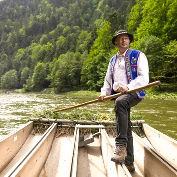 A rafting expedition through the Dunajec River Gorge is a great day trip from Krakow © Sourland Studios/Lonely Planet