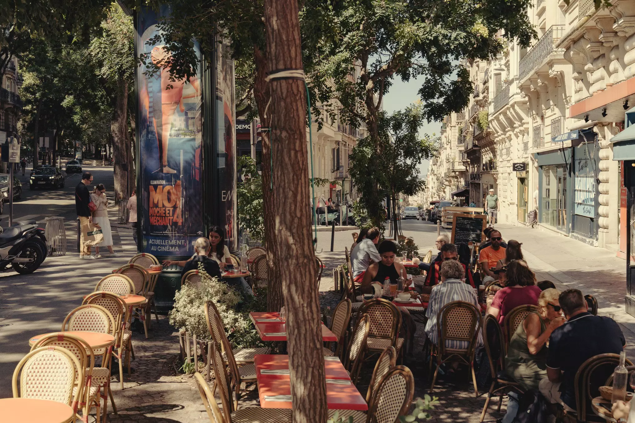 Montmartre and Northern Paris, Rue Caulaincourt, Paris, France. July 2024.
