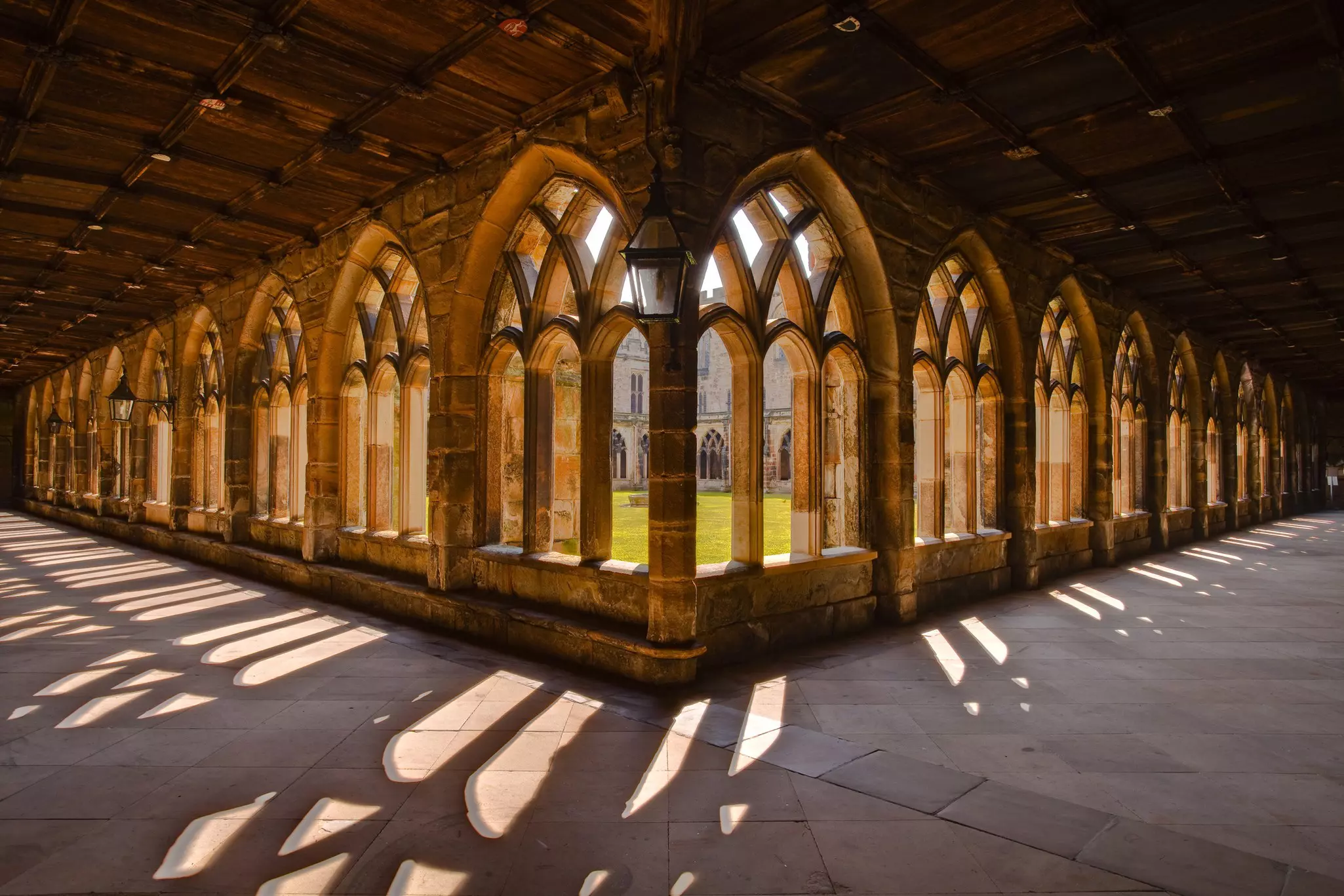 Durham Cathedral's cloisters have doubled as Hogwarts in the Harry Potter movies © Julian Elliott Photography / Getty Images