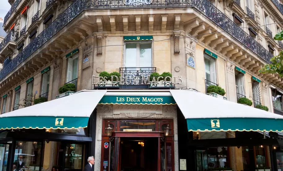 Cafe Les Deux Magots, Paris