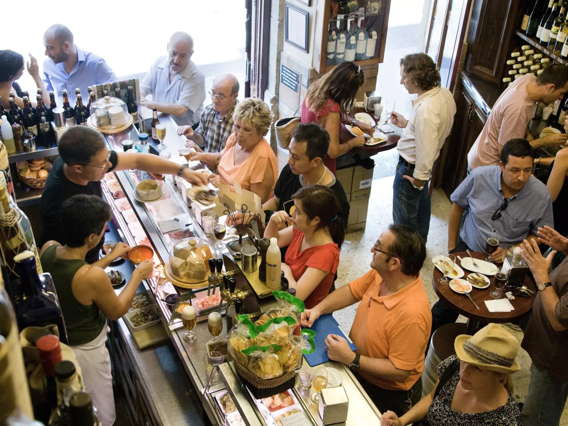 Go on the tapas trail in Spain and find high-quality dishes at places like Quimet & Quimet in Barcelona. Michael Heffernan for Lonely Planet