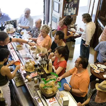 Go on the tapas trail in Spain and find high-quality dishes at places like Quimet & Quimet in Barcelona. Michael Heffernan for Lonely Planet