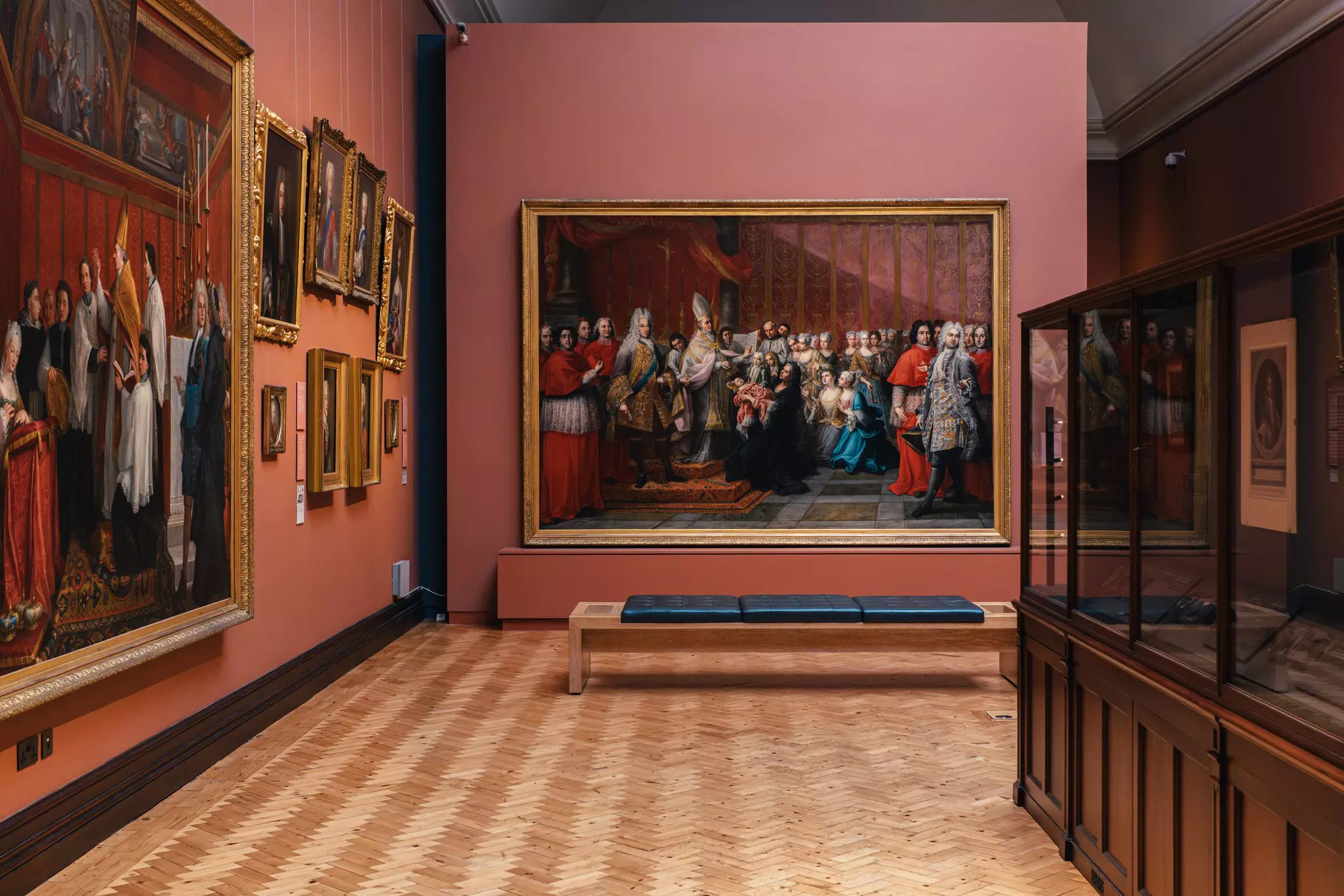 Paintings inside the National Galleries Scotland: Portrait in Edinburgh.