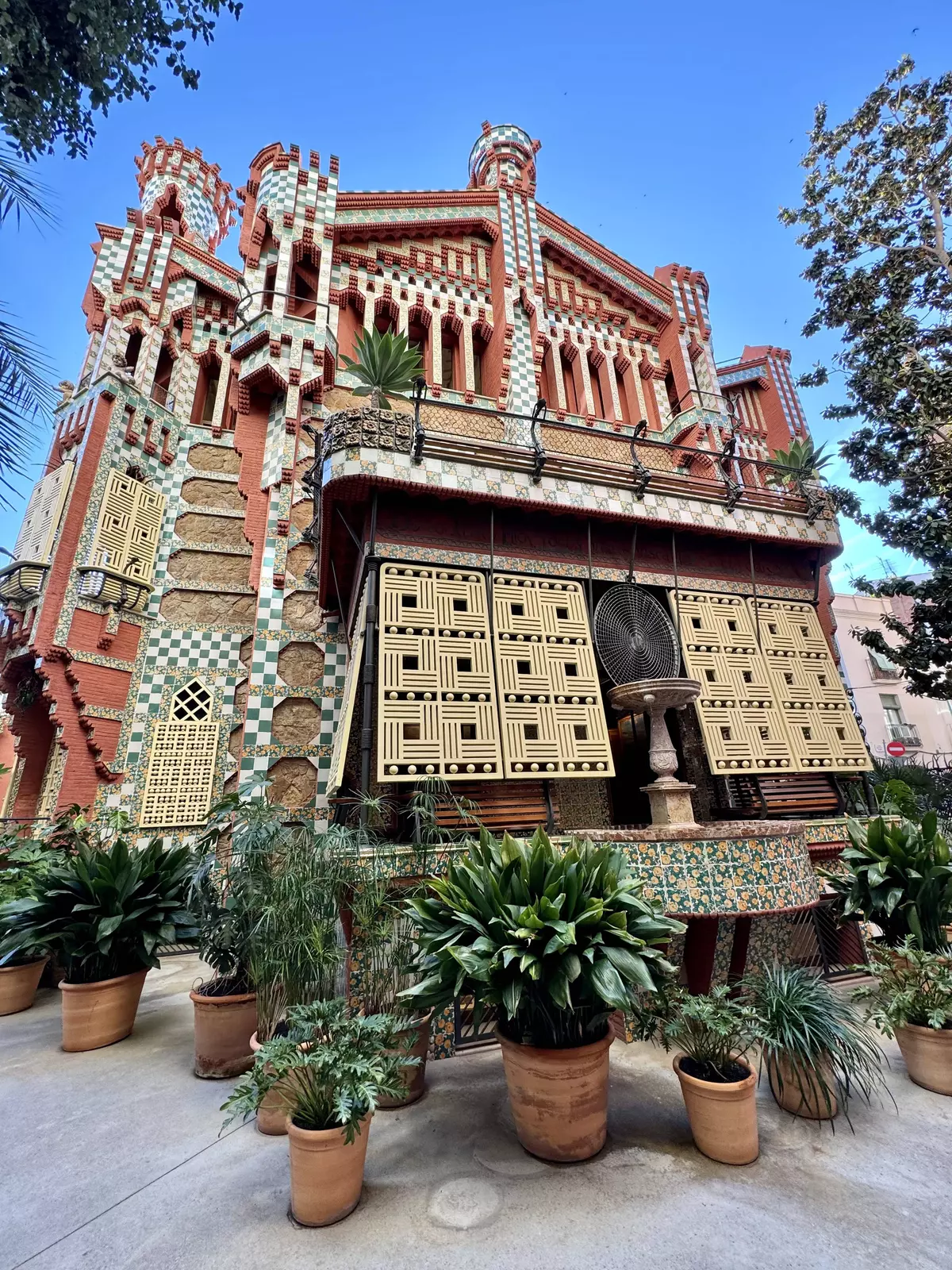 Casa Vicens is considered one of Gaudí's early works and is recognized as one of the first buildings of the Art Nouveau movement in Barcelona.