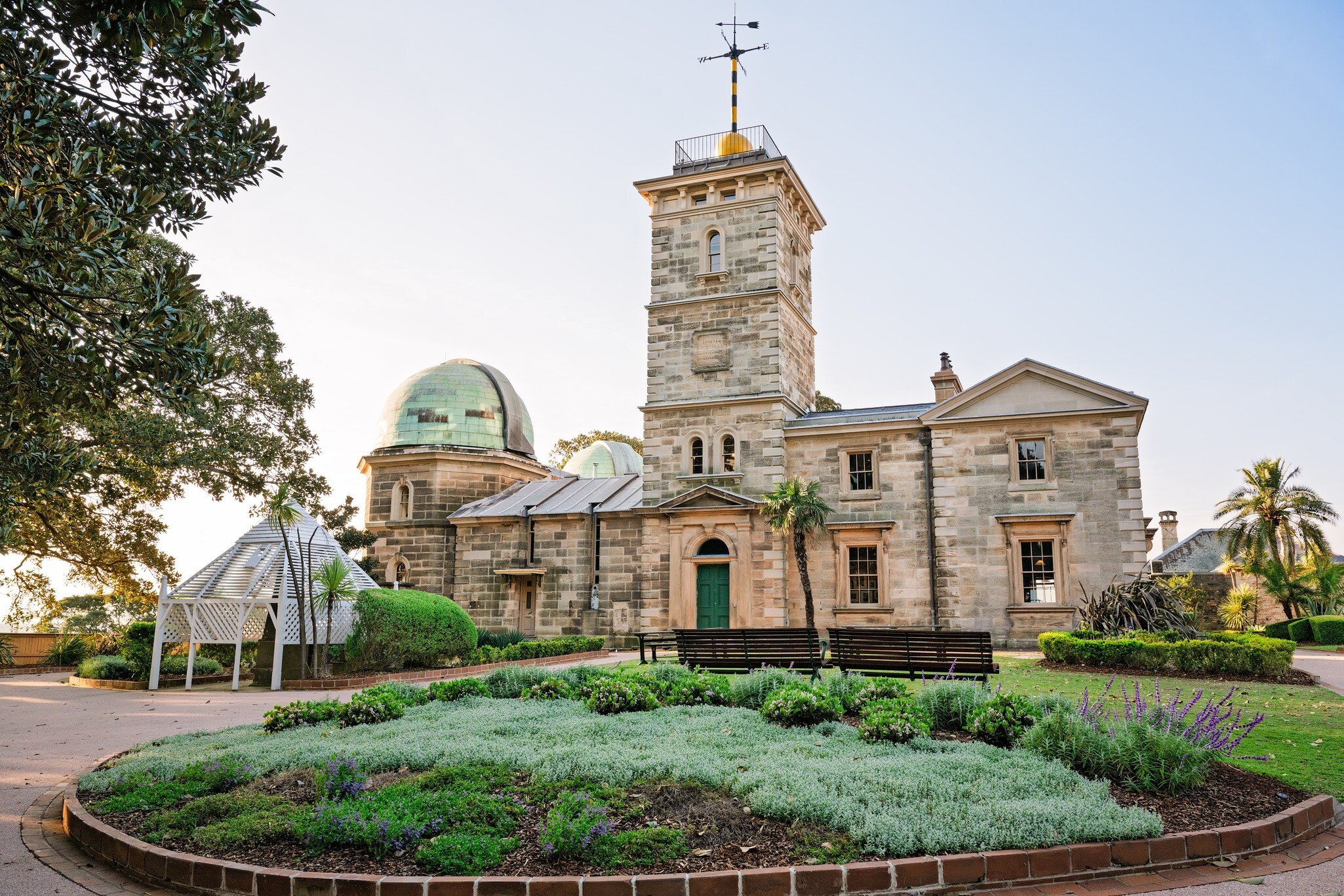 View of the Sydney Observatory in Sydney, Australia.