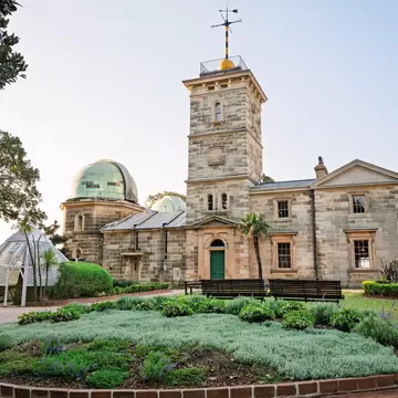 View of the Sydney Observatory in Sydney, Australia.