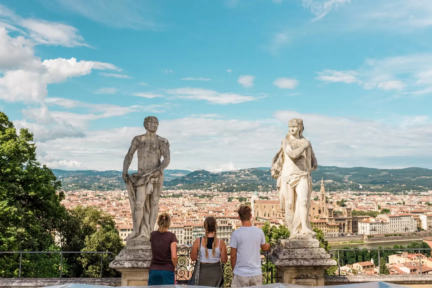 Take a day trip to Florence while exploring Tuscany with your crew © Gabi Bucataru / Stocksy United
