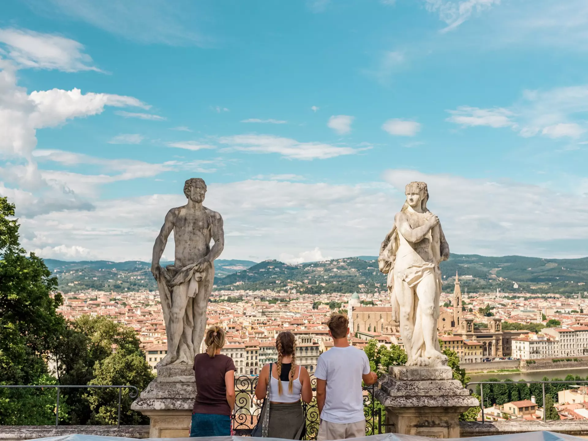 Take a day trip to Florence while exploring Tuscany with your crew © Gabi Bucataru / Stocksy United