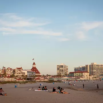 Coronado Beach in San Diego, California. bluestork/Shutterstock