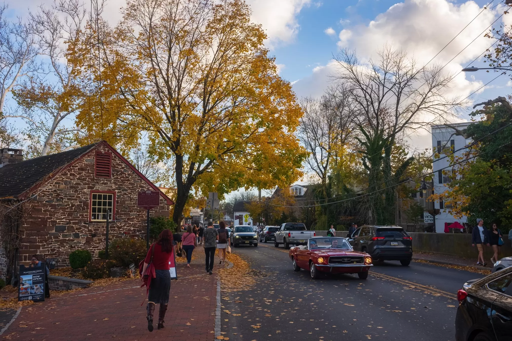 Main Street in New Hope, PA. JWCohen/Shutterstock