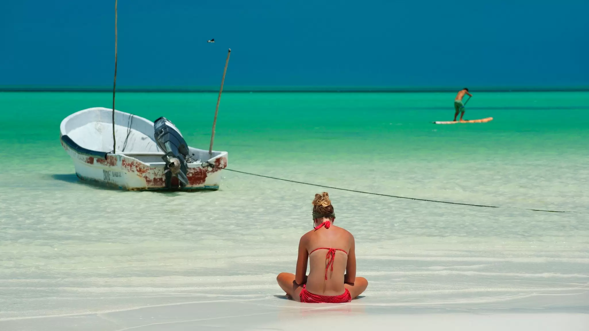 Even with an increase in development in recent years, Isla Holbox retains the feel of the Yucatán coast before the era of mass tourism. Dallas Stribley/Getty Images