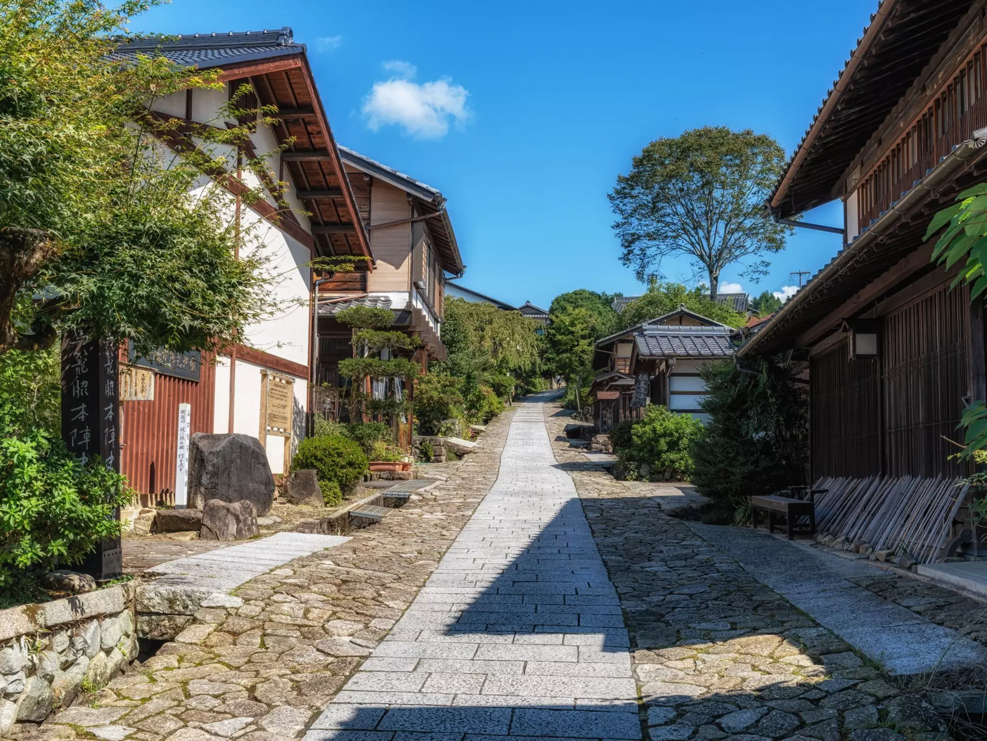 Magome town s a former post town in the Kiso Valley along the famous Nakasendo Trail. Taken in Magome, Japan. Taken on September 24 2024, License Type: media, Download Time: 2025-05-28T09:23:03.000Z, User: lonelyplanetmedia, Editorial: true, purchase_order: 65050 - Digital Destinations and Articles, job: Global Publishing WIP, client: Global Publishing WIP, other: Peterson Haggarty // SS Comp Ingestion