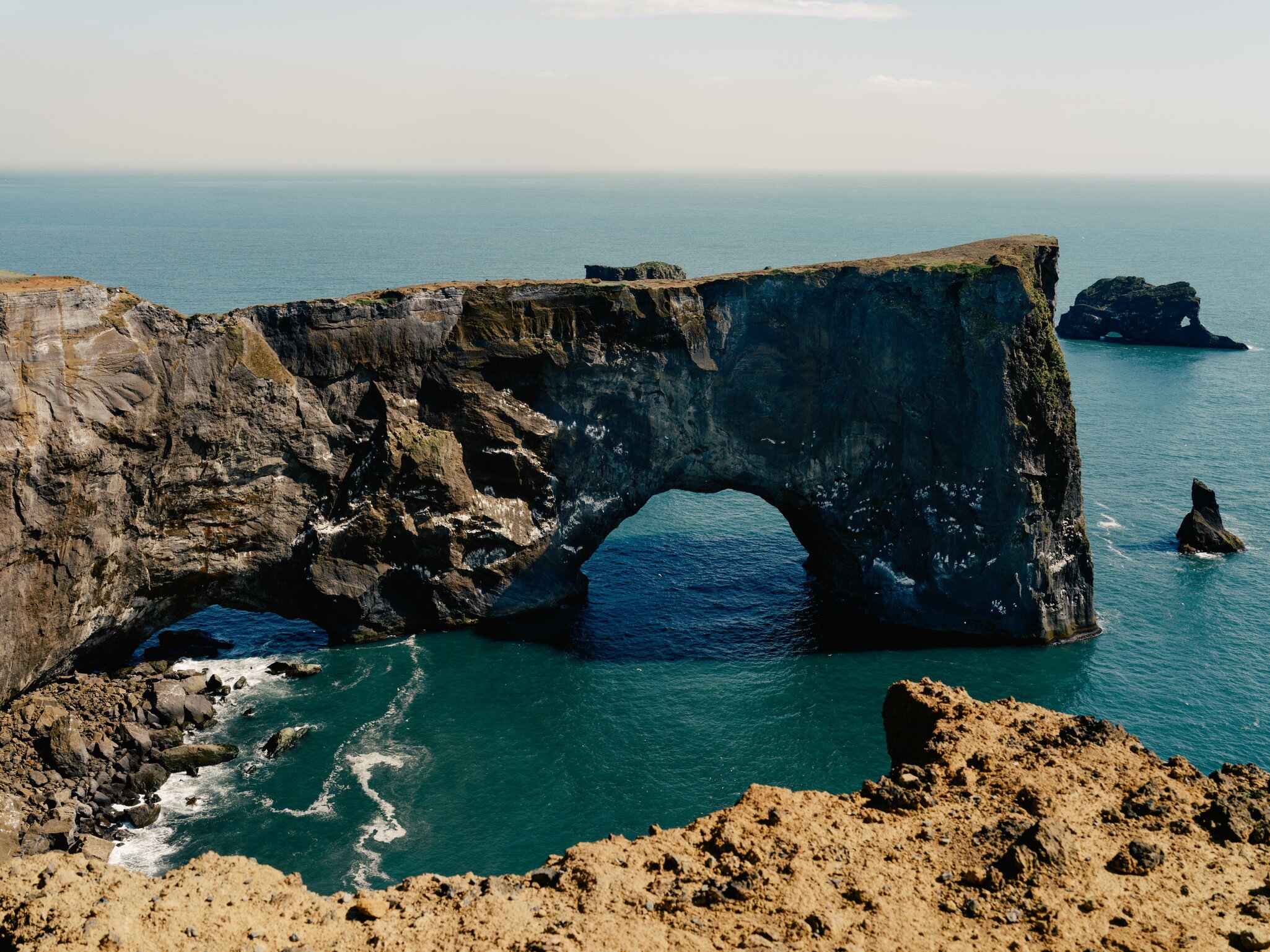 Black sand beach, Dyrholaey, Iceland