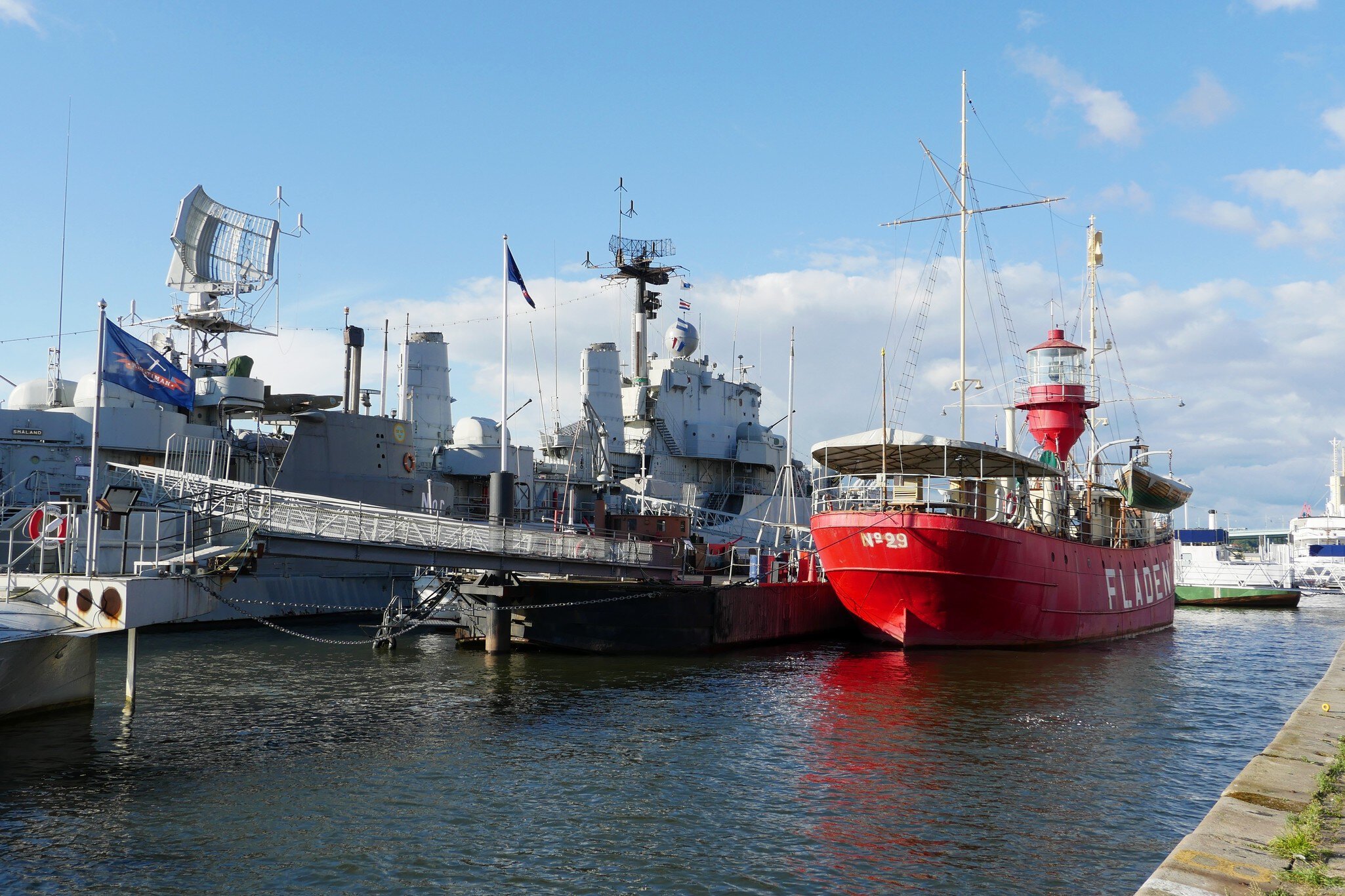 Gothenburg, Sweden, 19_08_2016 - The lightship Fladen in the Maritiman maritime museum in Gothenburg  License Type: media  Download Time: 2023-06-25T09:06:09.000Z  User: hannahblackie10  Is Editorial: Yes  purchase_order: 56530/Global Publishing WIP  