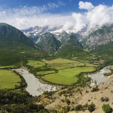 The magnificent Vjosa River in Albania has recently been designated a national park © Walter Bibikow / Getty Images