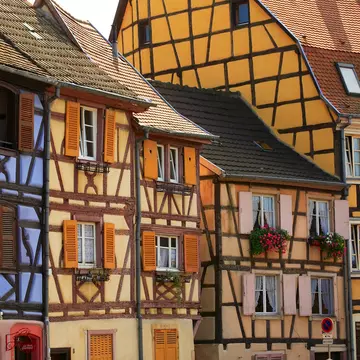 City center Of Colmar, Alsace, France