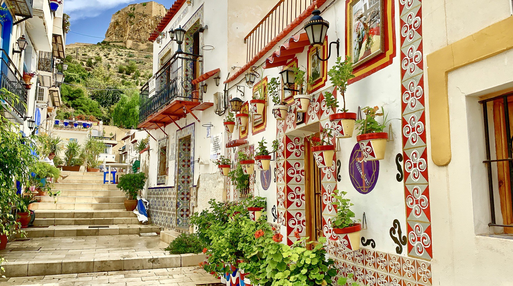The picture was shot by me during my very recent visit to Alicante
