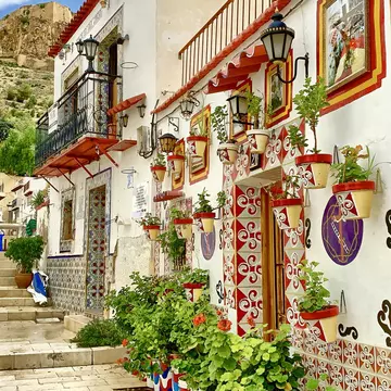 The picture was shot by me during my very recent visit to Alicante