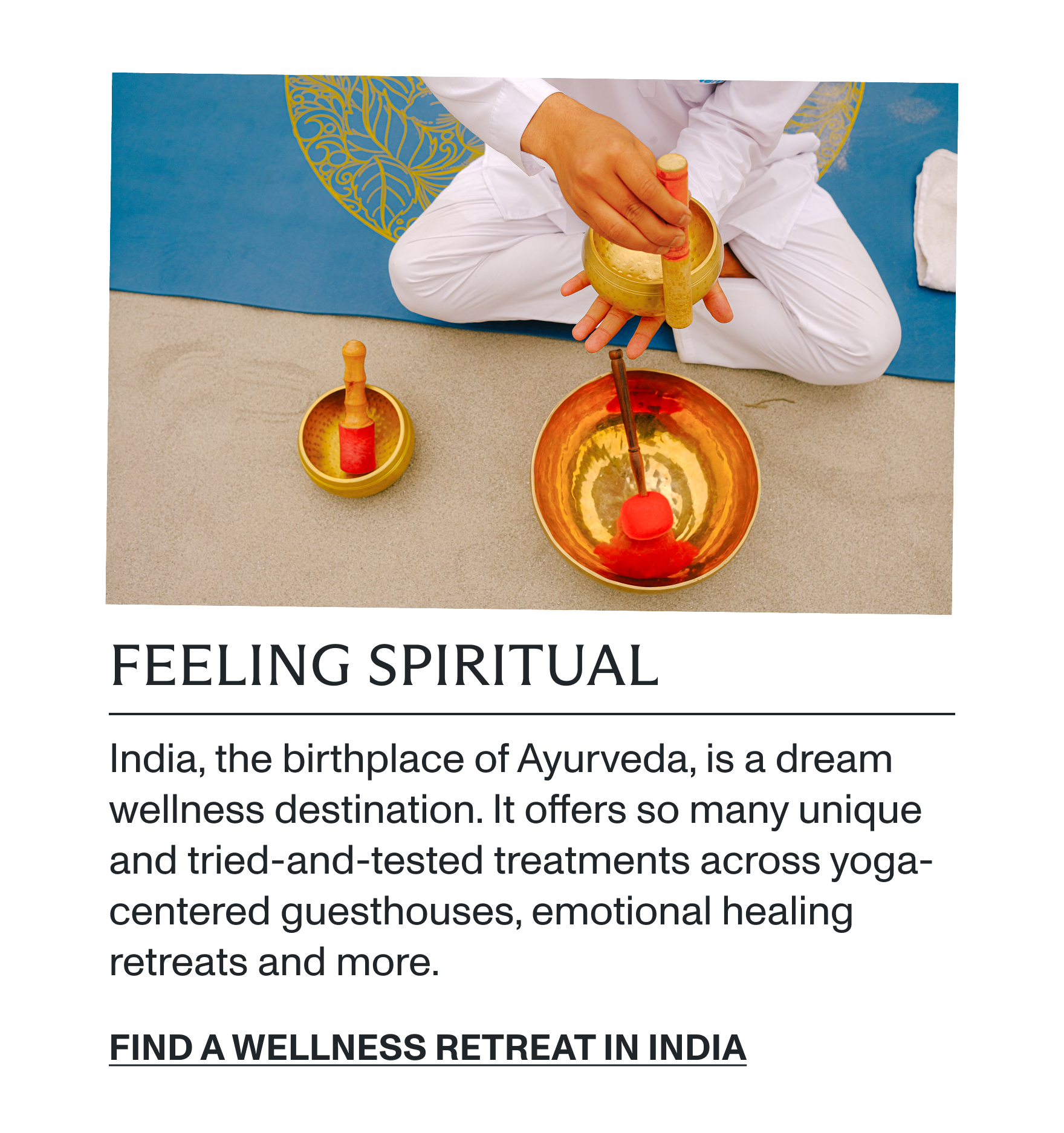 Feeling spiritual