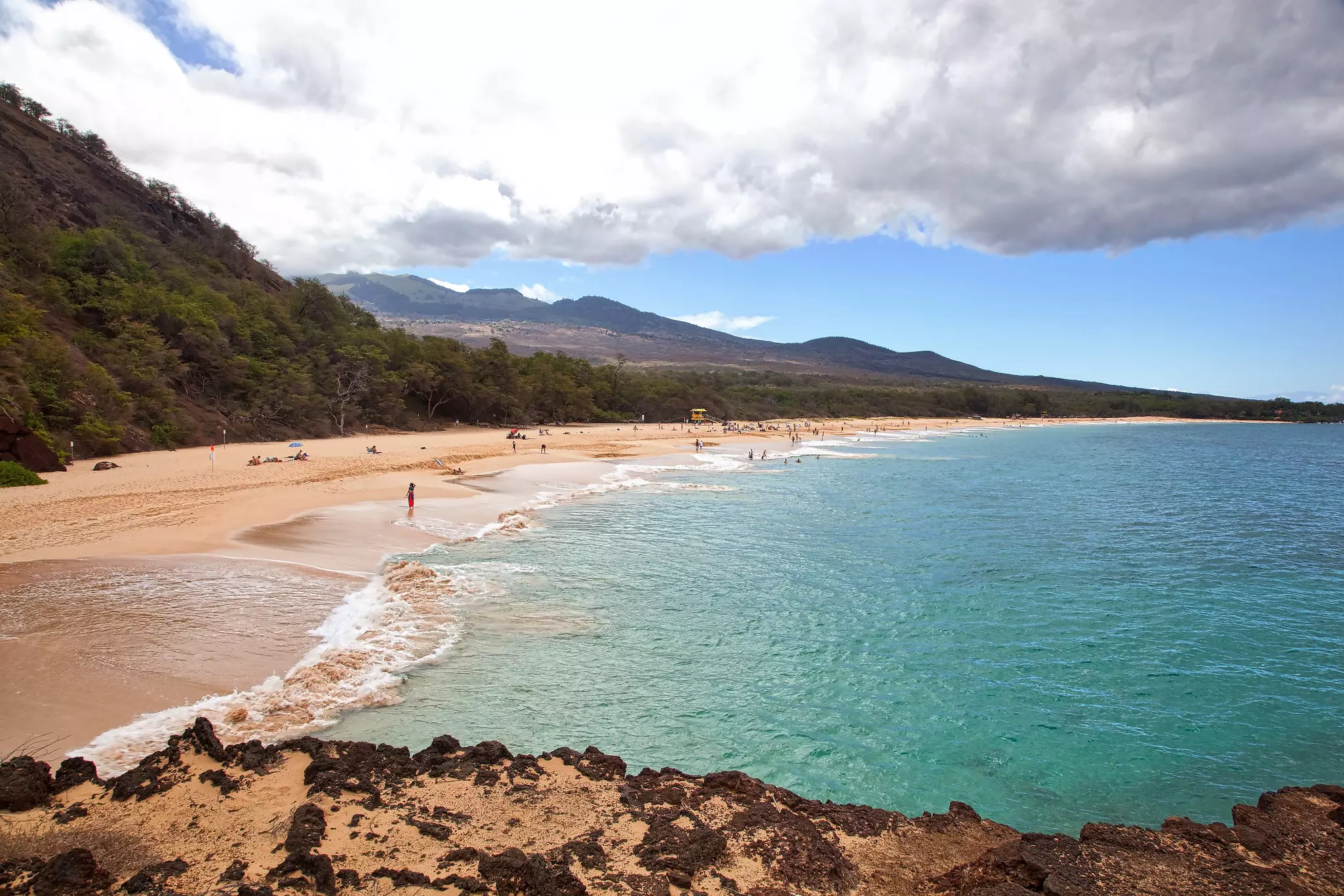 Popular destination know as Big Beach on the island of Maui, Hawaii; Shutterstock ID 738358111; purchase_order: 65050; job: ; client: ; other:
738358111