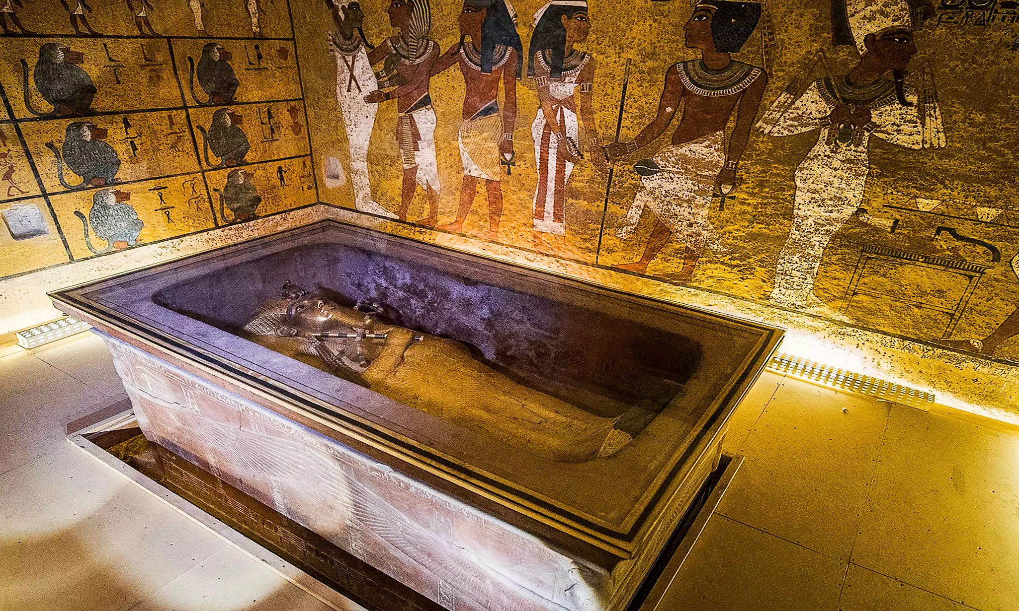Tomb of the pharoah Tutankhamun, Luxor, Egypt