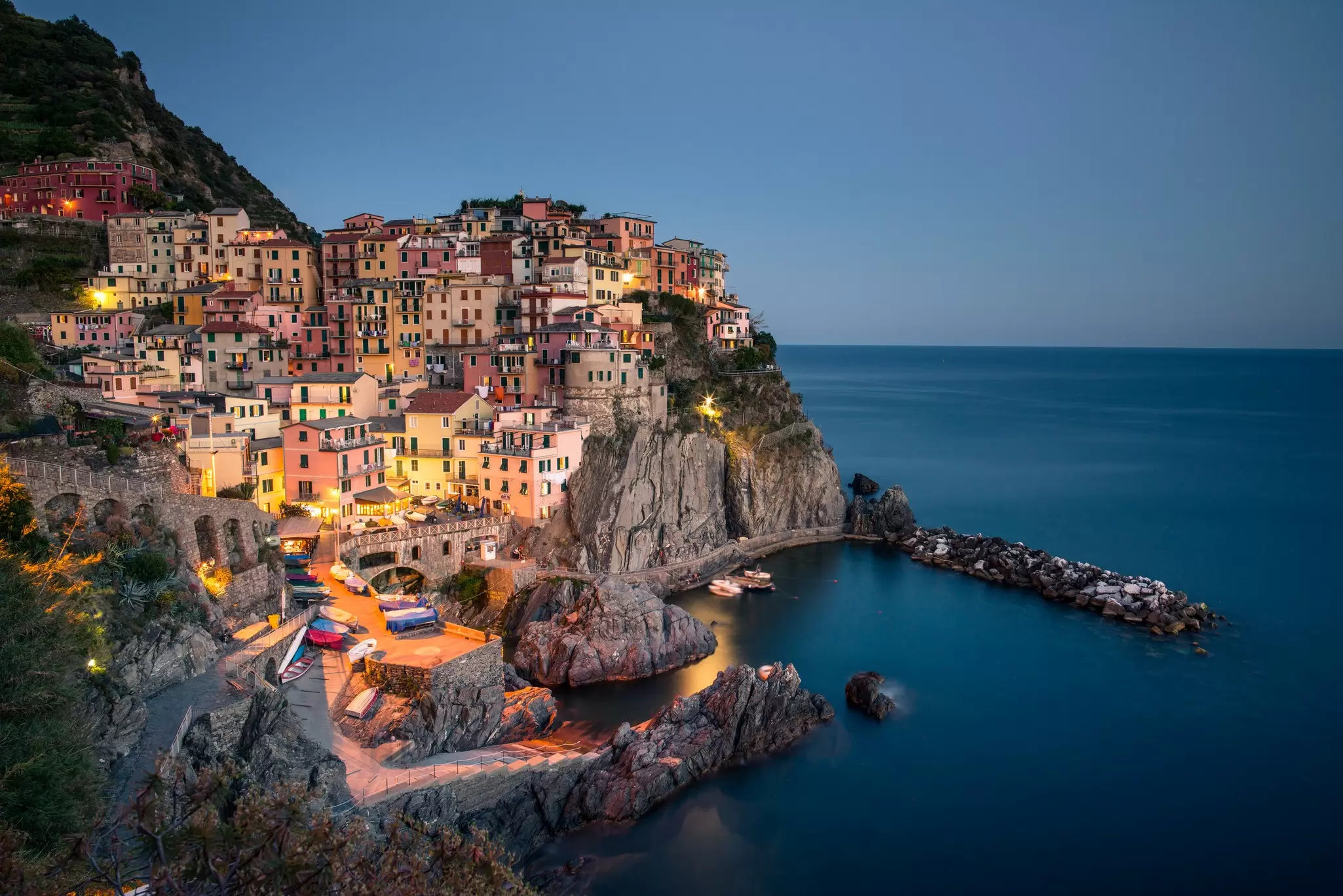 A scenic view in Italy