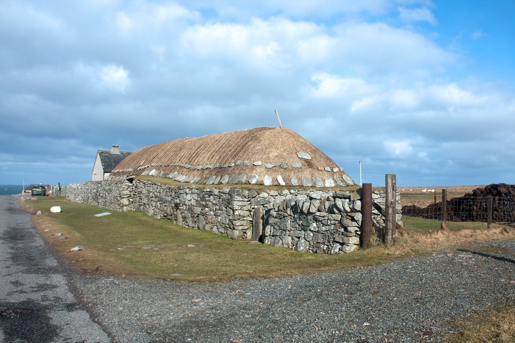 Arnol Black House restored thatched old cottage Isle of Lewis; Shutterstock ID 49442545; Your name (First / Last): Josh Vogel; Project no. or GL code: 56530; Network activity no. or Cost Centre: Online-Design; Product or Project: 65050/7529/Josh V...