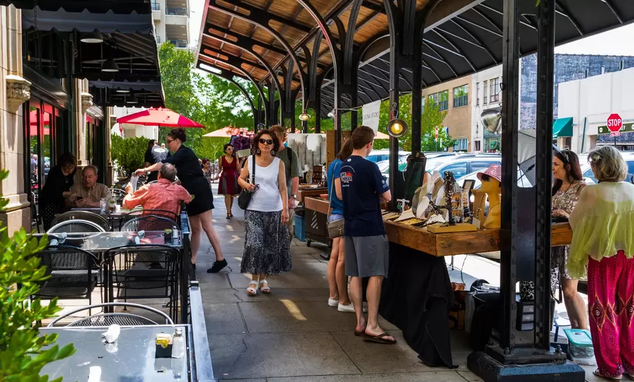 Grove Arcade in Asheville, NC