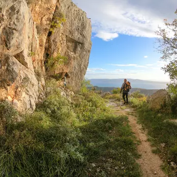 Hiking through Croatia's Velebit mountain range. bajla marija/Shutterstock